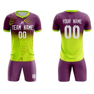 Ropa Deportiva Cómoda, Uniforme de Fútbol para Hombre, 100% Poliéster, Uniforme de Fútbol Personalizado para Hombre - Product Image 4