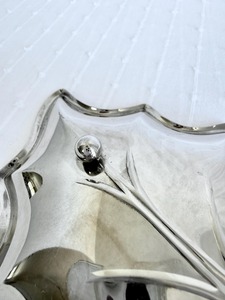 Plato Decorativo de Metal con Acabado Espejo Plateado, Ideal para Servir en la Cocina del Hogar y Decorar la Mesa, Estilo Elegante - Product Image 4