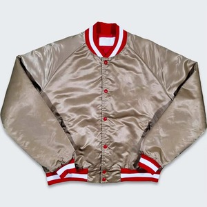 High Quality Satin <b>Bomber</b> <b>Jacket</b> Sports <b>Varsity</b> <b>Jacket</b> <b>Men</b> Satin Fabric Front Embroidered Letterman <b>Jacket</b> for man - Product Image 4