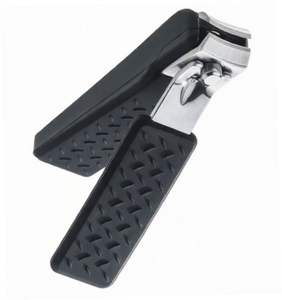 Cortaúñas de la Mejor Calidad, Color Negro, con Agarre, de Acero Inoxidable, Instrumentos de Belleza - Product Image 4