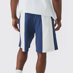 Shorts amples pour hommes, shorts de survêtement en coton unisexe, respirants, couleur unie, streetwear, shorts épais pour le printemps et l'été - Product Image 6