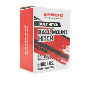 ROADPOWER (RP-HTRC-BK) Heavy-Duty Pintle <b>Hook</b> Hitch Ball, 5,000 lbs Capacity Built From High Strength Steel & High Load Capacity - Product Image 4