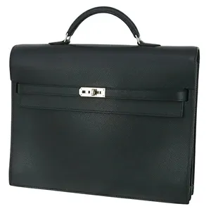 Porte-documents de luxe en cuir véritable de qualité supérieure pour hommes, sacoche d'affaires pour ordinateur portable avec serrure sécurisée, fournisseur en gros - Product Image 1