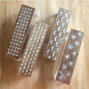 Caja de dulces acrílica hecha a mano con forma personalizada con tapa de madera, caja de dulces elegante, diseñador clásico y elegante de RF Crafts - Product Image 5