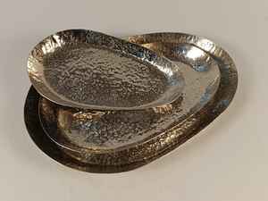 Bandeja de Servicio Rectangular de Acero Inoxidable Pulido Espejo, Bandeja Metálica para Alimentos para Restaurante, Hotel y Cocina Doméstica - Product Image 2