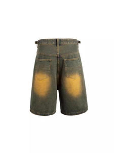 Jeans Cortos de Hombre, Diseño Personalizado de Fábrica, 100% Algodón, Estilo Urbano - Product Image 6