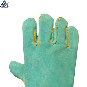 Guantes de Trabajo de la Mejor Calidad a Bajo Precio, Guantes de Soldadura de Cuero Transpirables y Ligeros Más Vendidos para Venta en Línea - Product Image 6