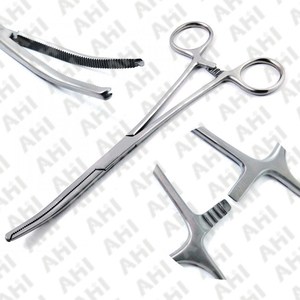 Pinces à artères courbées en acier inoxydable de haute qualité avec pinces moustiques et hémostatiques à verrouillage de type Kelly - Product Image 6