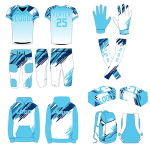 Customized Design Premium Quality American football Uniform <b>Hot</b> Selling Cheap Price American football Uniform Made In Pakistan - Product Image 3