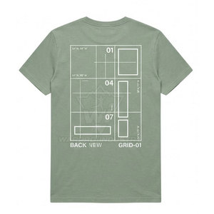 Camiseta de Algodón de Alta Calidad con Serigrafía Personalizada, Fabricante de Ropa con Marca Propia, Camiseta con Logotipo Personalizado - Product Image 2