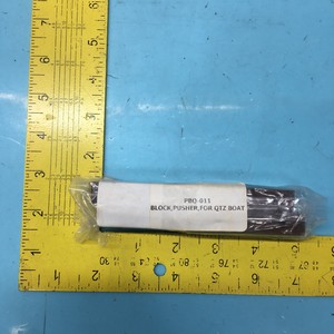 2 FAITH PBQ-011 BLOCK, PUSHER, POUR QUARTZ BOAT - Équipements et pièces semi-conducteurs de renommée mondiale à la confiance du marché - Product Image 1
