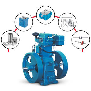 Repuestos para Motor Diésel Lister de Baja Velocidad, Refrigerado por Agua, Certificado ISO, 4 Tiempos, Arranque Eléctrico, para Exportación - Product Image 5