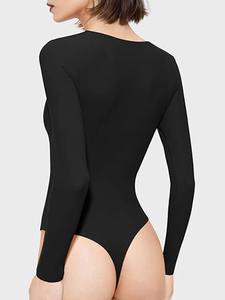 ชุดว่ายน้ำผู้หญิงคุณภาพพรีเมียมแบบใหม่ ระบายอากาศได้ดี แขนยาว ชุดว่ายน้ำลำลองสำหรับฤดูร้อน ดีไซน์ทันสมัยสั่งทำได้ ชุดวันพีซ - Product Image 2