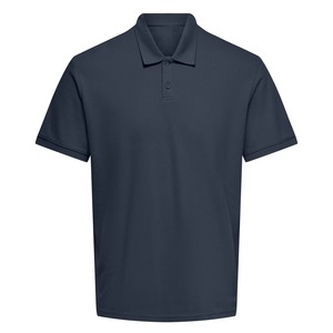 Polo pour homme, coupe ajustée, vêtements décontractés, polo en mélange de coton, broderie personnalisée, usine OEM, approvisionnement en gros - Product Image 4