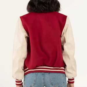 Latest Design Streetwear Comfortable Fit Women Varsity <b>Jacket</b> New Arrival Breathable Women's Varsity <b>Jacket</b> - Product Image 2