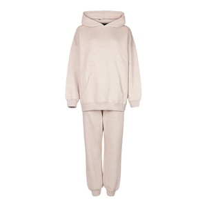 Diseño personalizado calidad hombres recién llegados 2021 OEM personalizado dos piezas conjunto mujer chándal pulóver sudaderas con capucha Tops y pantalones Jogging trajes chándales/chándal chaqueta puffer chaqueta de cuero - Product Image 4