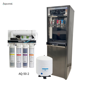 Dispensador de Agua de Fácil Operación AQ-9113 con Interruptor de Seguridad, Dispensador de Agua Vertical Comercial para Hotel de 910W con Sistema de Ósmosis Inversa (AQ-50-2) - Product Image 1