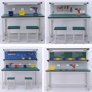Mesa de Trabajo Antiestática para Cuarto Limpio, Modelo E-SD, Mesa de Operación Libre de Electricidad Estática, Estación de Trabajo para Ensamblaje de Electrónicos, Serie 4000 - Product Image 3