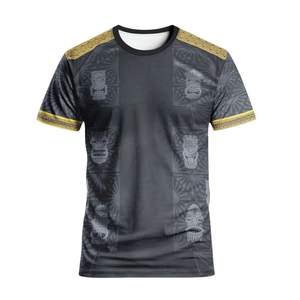 Maillots de football personnalisés à faible MOQ, 100 % polyester, imprimés par sublimation, avec nom et numéro de joueur, personnalisation sur mesure - Product Image 1