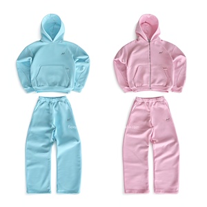 Ensemble de survêtement homme délavé à l'acide de qualité supérieure, en tissu respirant, pour le sport et le jogging, avec sweat à capuche et pantalon, grandes tailles, streetwear, vente en gros OEM - Product Image 1