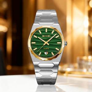 Nuevo Modelo de Reloj de Lujo con Logotipo Personalizado, Reloj de Cuarzo para Hombre, Acero Inoxidable de Alta Calidad, Resistente al Agua, Venta al por Mayor Transfronteriza - Product Image 1