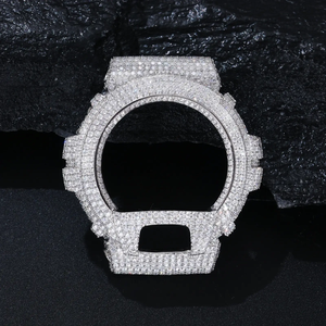 Reloj GA2100 Mod con Bisel Escarchado, Construcción de Acero Premium, Reloj GA2100 Personalizado de Lujo, Caja Metálica Estilo Hip Hop, Reloj GA2100 Completamente Metálico Personalizado - Product Image 2