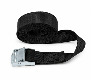Sangle d'arrimage à boucle à came en polyester de 25 mm, 250 kg, robuste, certifiée CE, marque PROVINA, sans crochet, pour moto, camion, fret, OEM - Product Image 5