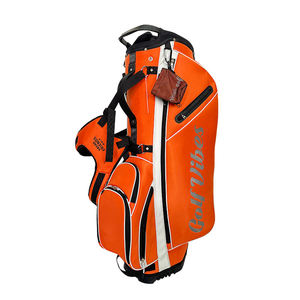 Bolsa de Golf de Piel Sintética Naranja OEM con Impresión de Logotipo Personalizado para Hombre y Mujer - Product Image 3