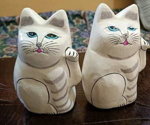 Wholesale Resin Cute Kitten <b>Miniature</b> Model Doll House Landscape Decor Figurine Handmade DIY Decor Atmosphere Props - Product Image 2