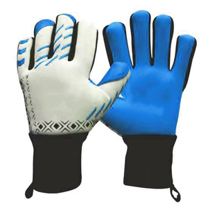 Professional Rubber Soccer Goalkeeper Gloves with Finger Protection Breathable & Non-Slip for Outdoor Use - Product Image 1