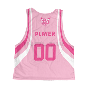 เสื้อลาครอสแบบซับลิเมชั่น แขนกุด พร้อมชื่อและหมายเลขสั่งทำได้ ผ้าตาข่ายโพลีเอสเตอร์ 100% ชุดยูนิฟอร์มอเมริกันฟุตบอล - Product Image 6