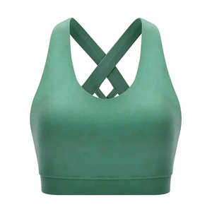 Premium Quality Cross Strap Sports <b>Bra</b> Shockproof Fitness & Gym Activewear Clothing Manufacturer - Product Image 4