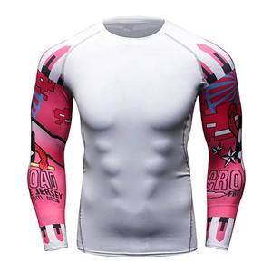 Camiseta de Protección Solar (Rash Guard) Ajustada Personalizada, Modelo 2026, con Logotipo OEM, para Hombre, en Venta en Línea a Precio Económico - Product Image 2