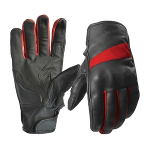 Guantes de Motocicleta de Cuero para Invierno, Completos, Antideslizantes, Compatibles con Pantalla Táctil, Unisex - Product Image 1
