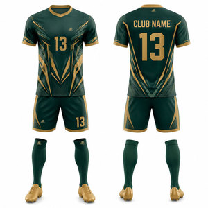 Tenue de sport confortable, ensemble de football, nouvelle arrivée pour les jeunes, ensemble de football au design premium - Product Image 1
