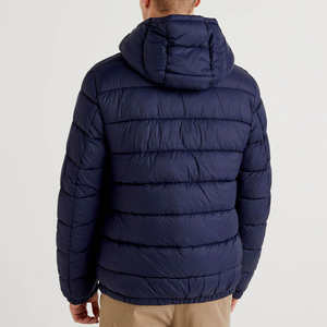 เสื้อแจ็คเก็ตผู้ชายผสมขนสัตว์และใยโพลีเอสเตอร์อุ่นสบาย - Product Image 5