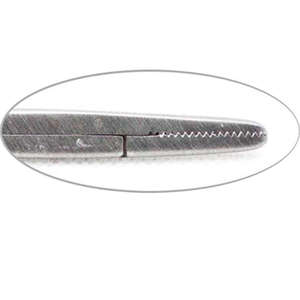 Pinces micro-auriculaires réutilisables en acier inoxydable, légères, manuelles, stérilisables à haute température, certifiées CE, instrument chirurgical - Product Image 3