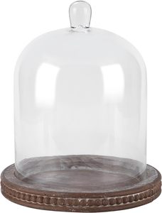 Serving <b>Tray</b> 7.5 Inch <b>Small</b> Cake Cupcake Stand with Acacia Wood Base for Party Wedding - Product Image 2