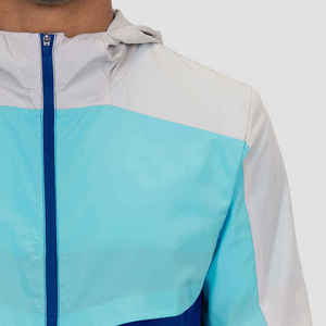Nouvel ensemble de survêtement unisexe 2 pièces en nylon 100 % écologique, coupe-vent léger, couleur contrastante, style tendance, vente flash - Product Image 5