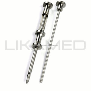 LIKAMED Pointe en forme de diamant HRT Trocar réutilisable 4.5mm Acier inoxydable - Product Image 4