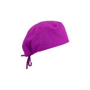 Wholesale OEM Service Custom Logo Woven Polyester/Cotton Medical Surgical Hat Nurse <b>Scrub</b> <b>Cap</b> Satin Lining Needle Hospital - Product Image 4