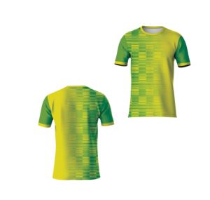 T-shirt vierge à sublimation, blanc, en polyester, surface lisse, manches courtes, col unisexe, impression par transfert thermique personnalisée - Product Image 4