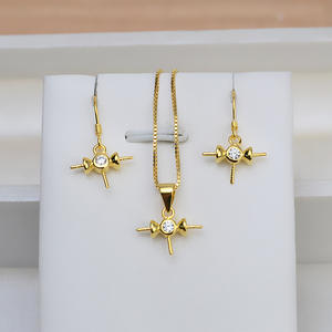 S925 Silver Mickey Pendant DIY Accessory for Women's Necklace Ear Hook and Pearl Empty <b>Holder</b> Fashion <b>Jewelry</b> Sets - Product Image 1