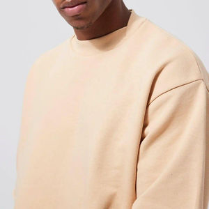 T-shirts surdimensionnés pour hommes en coton 100% avec logo personnalisé sur le devant, confortables pour l'été, avec des caractéristiques anti-plis écologiques - Product Image 5