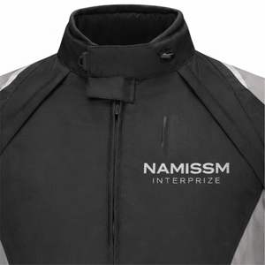 Top Selling Breathable Waterproof Polyester/Cotton Motorbike Jacket Best Men's Slim Cordura Jackets Customized Design - Product Image 5