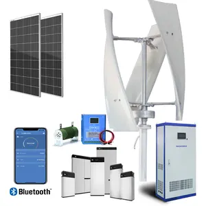 Made In China Windmill 800W 1KW 2KW 3KW 5kw generatore eolico ad asse verticale VAWT Off/ON Grid sistema di energia solare eolica