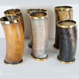 แก้วน้ำทำมือจากเขาควายธรรมชาติ เป็นมิตรกับสิ่งแวดล้อม ดีไซน์ทันสมัย - Product Image 2