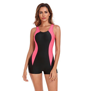 Maillot de bain une pièce gainant pour femme, rose, athlétique, avec contrôle du ventre, personnalisé en usine - Product Image 2