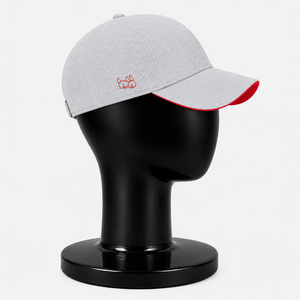 Nuevas Gorras Deportivas de Estilo Coreano con Visera Ancha para Hombres y Mujeres, que Estilizan el Rostro, con Bordado de Letras, 100% Algodón, para Cabezas Grandes - Product Image 4