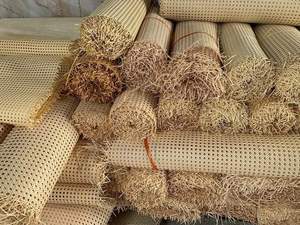 Cheap Natural Rattan Core Raw Natural Rattan <b>Cane</b> Webbing Roll High Quality Raw <b>Cane</b> Material for Rattan Furniture for Export - Product Image 1